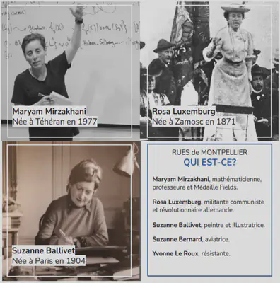 [Jeu de memory](https://www.mtpcours.fr/u/Jeux-Memory-Montpellier-qui-est-ce.pdf) open source (licence Creative Commons) pour déconstruire les biais de genre et stéréotypes. Source: [nlp201-street-names-gender-analysis - Framagit](https://framagit.org/MichelDeudon/nlp201-street-names-gender-analysis).